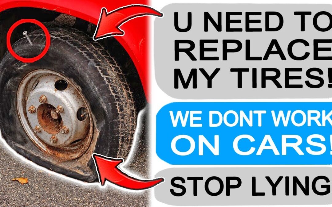 r/EntitledPeople KAREN WANTS ME TO CHANGE HER TIRES!