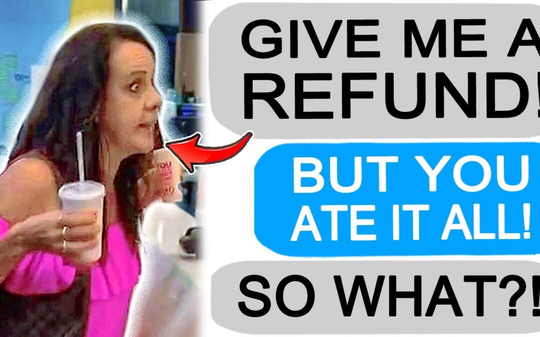 r/EntitledPeople – KAREN DEMANDS TO RETURN HALF EATEN FOOD!
