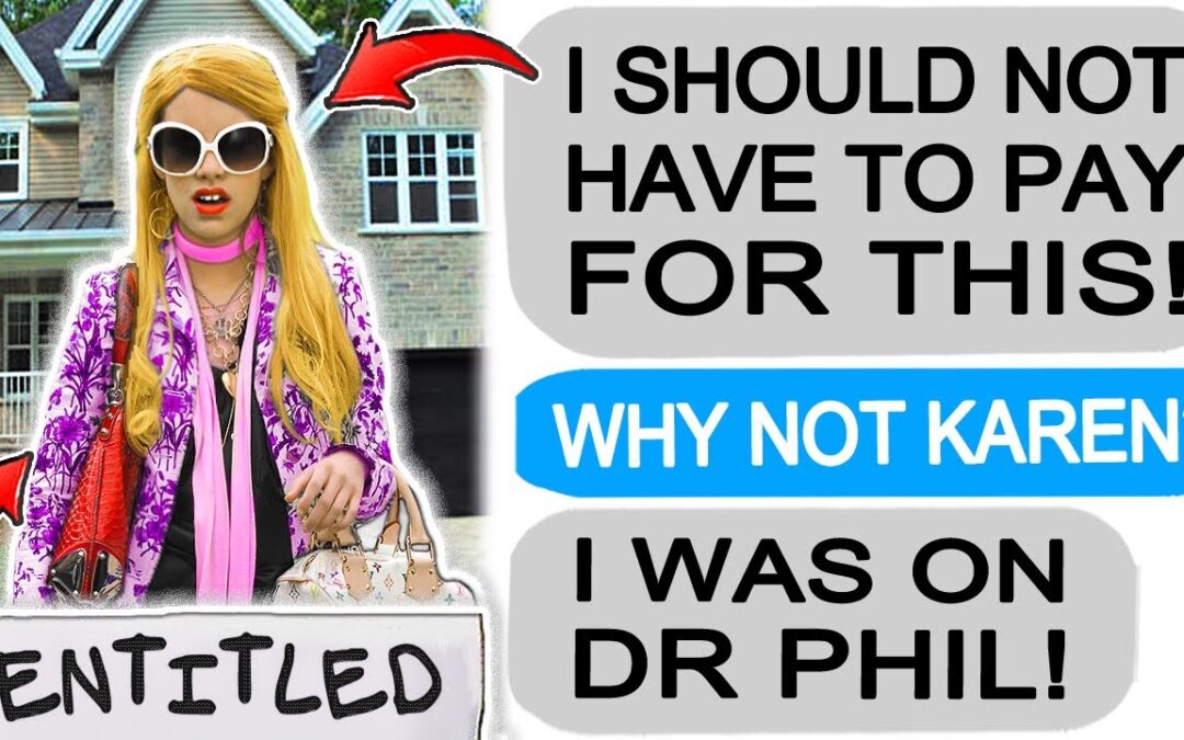 Karen goes on DR PHIL, thinks she’s now FAMOUS! r/EntitledPeople