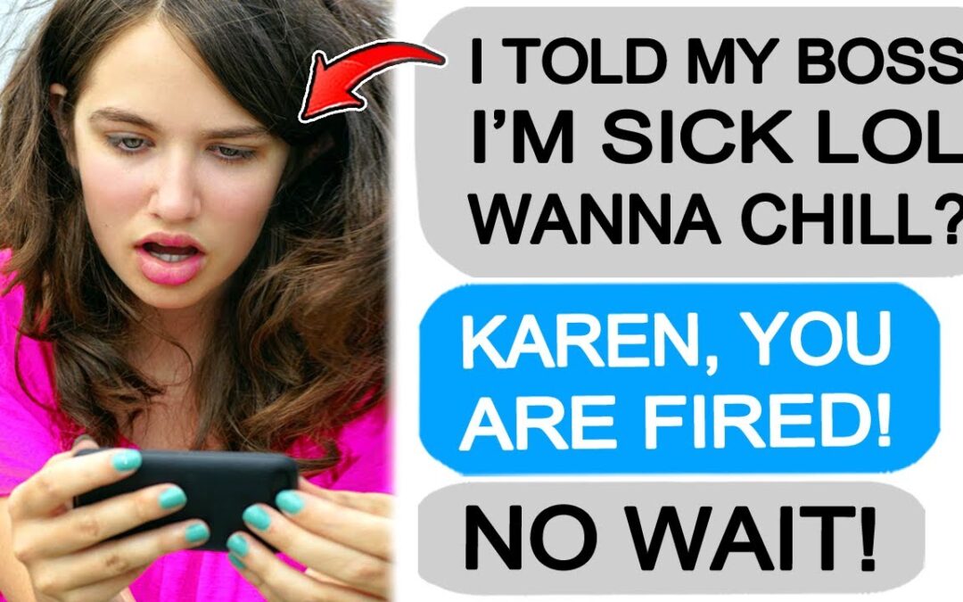 Karen LIED to me, so I FIRED HER! r/EntitledPeople