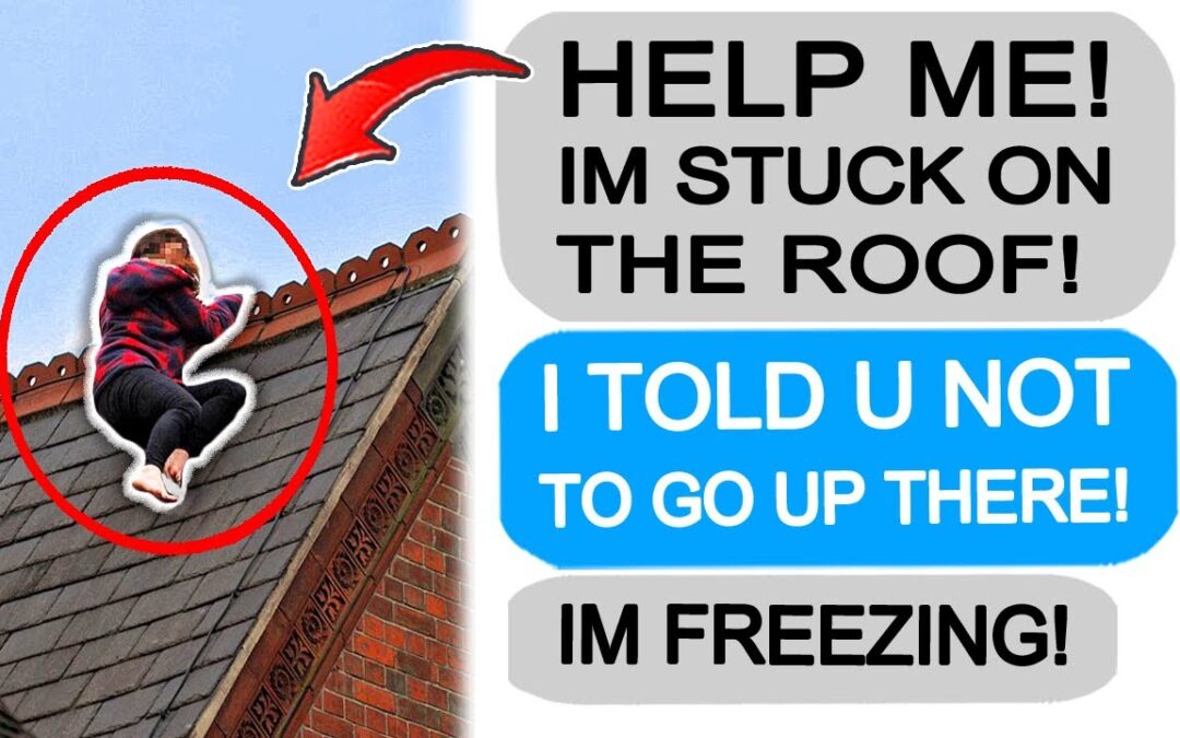 Karen Gets STUCK ON THE ROOF, I Refuse to Help Her! r/EntitledPeople