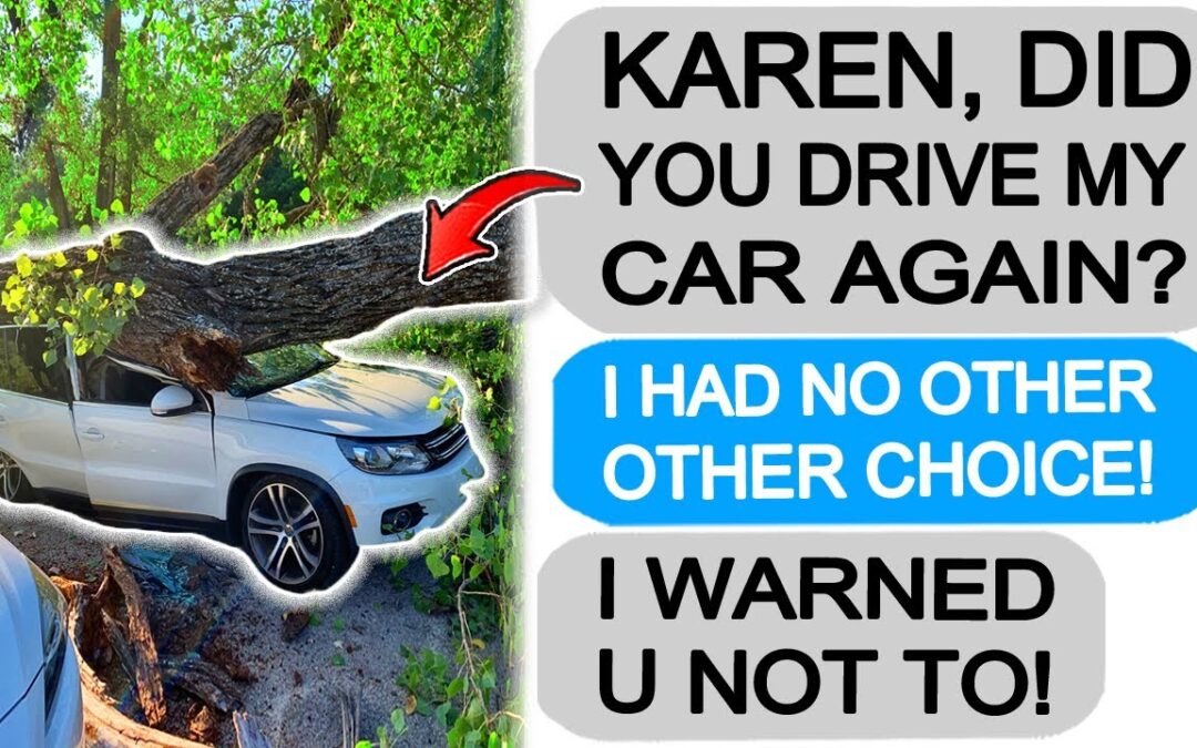 Karen Drives my Car WITHOUT PERMISSION! Gets Taught a Lesson! r/EntitledPeople