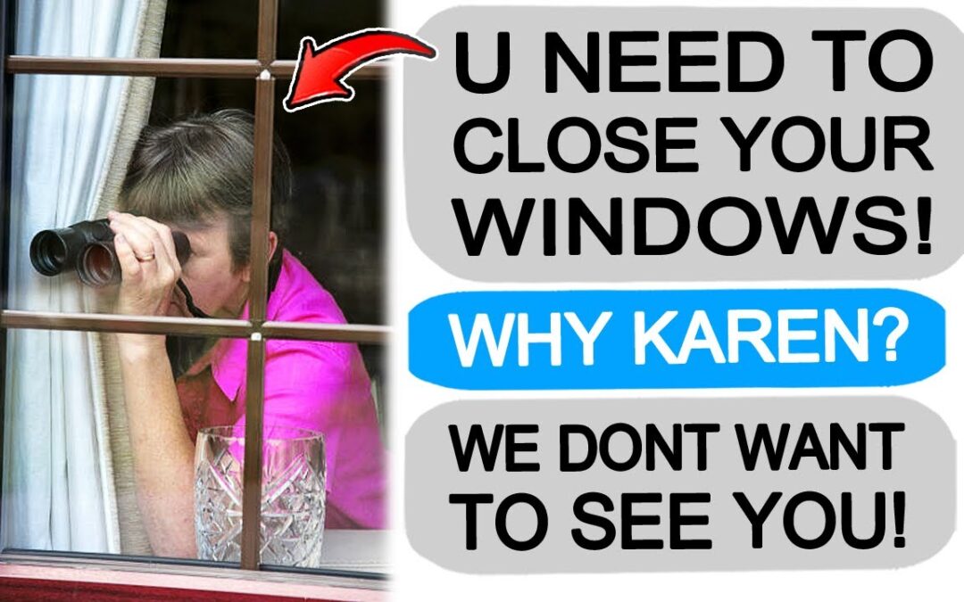 Karen Neighbor Demands I CLOSE MY WINDOWS! r/EntitledPeople