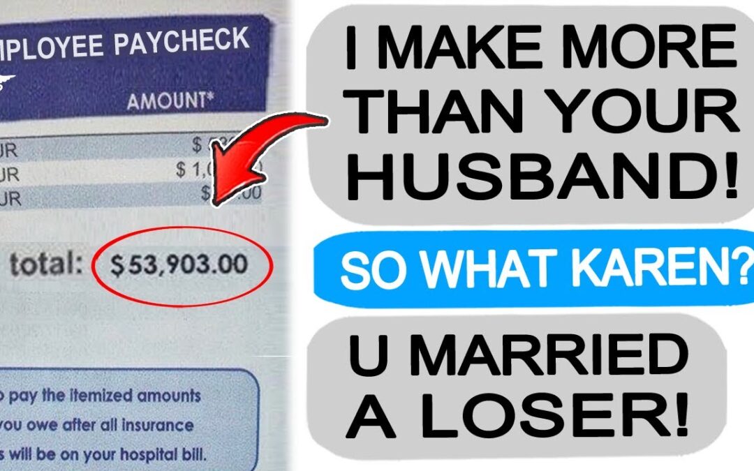 Karen BRAGS ABOUT HER SALARY! Gets Taught a Lesson! r/EntitledPeople