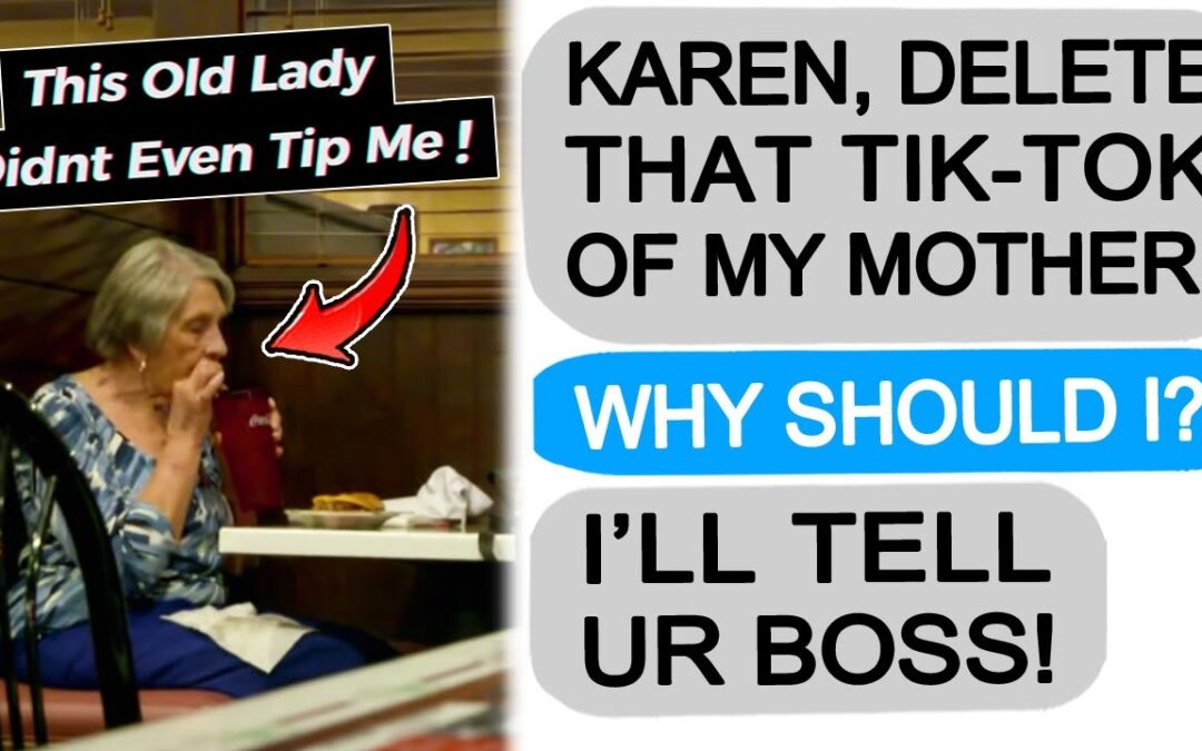 Karen POSTS A RUDE TIK-TOK! Gets Taught a Lesson! r/EntitledPeople
