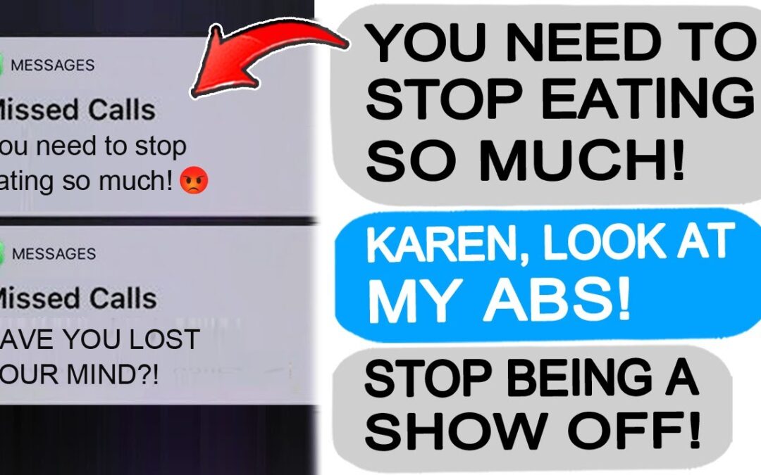 Karen DEMANDS I EAT LESS, SO I SHOW HER MY ABS! r/EntitledPeople