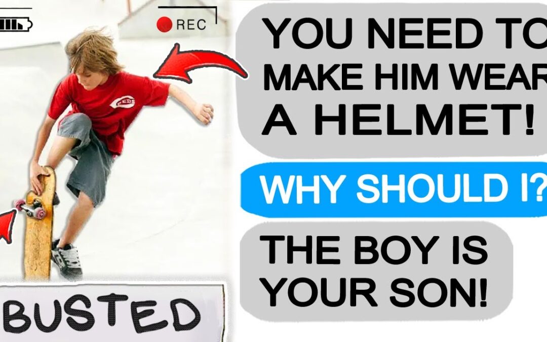 Karen DEMANDS MY SON WEAR A HELMET, GETS TAUGHT A LESSON! r/EntitledPeople