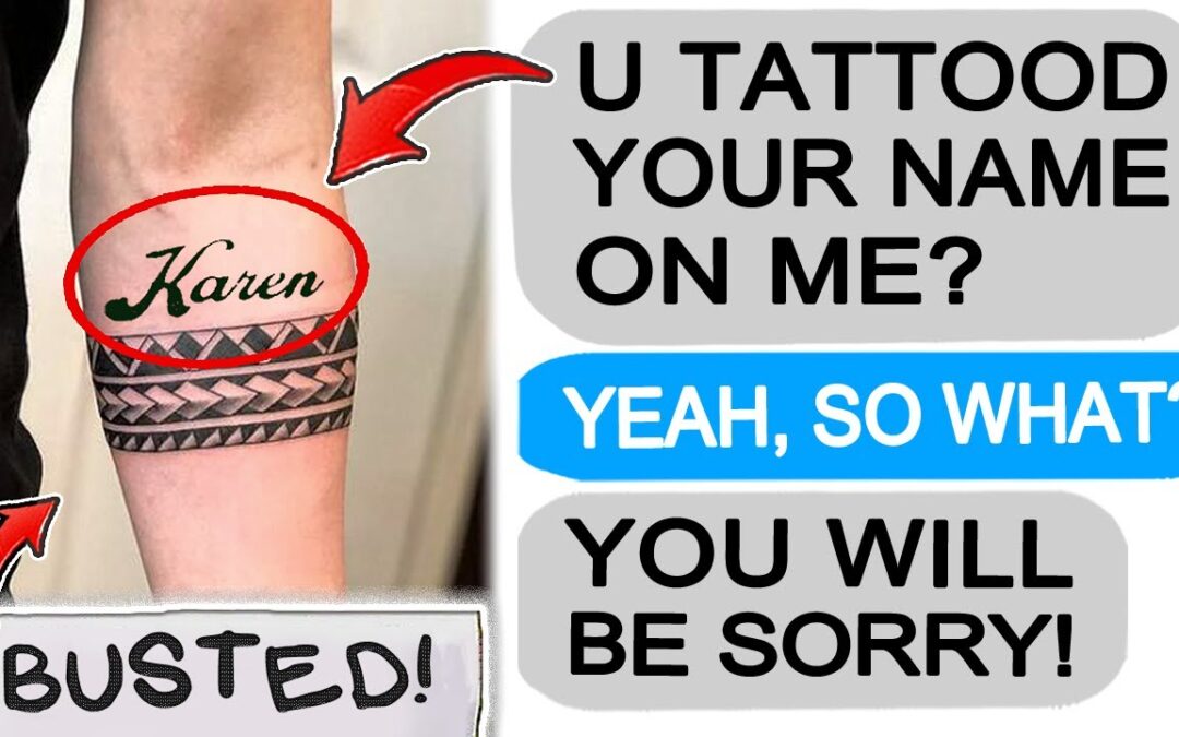 Karen TATTOOS her Name on Me! Gets TAUGHT A LESSON! r/EntitledPeople