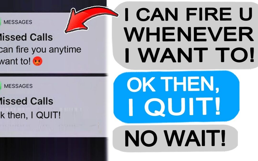Karen BOSS Refuses my Time Off! So I QUIT! r/EntitledPeople