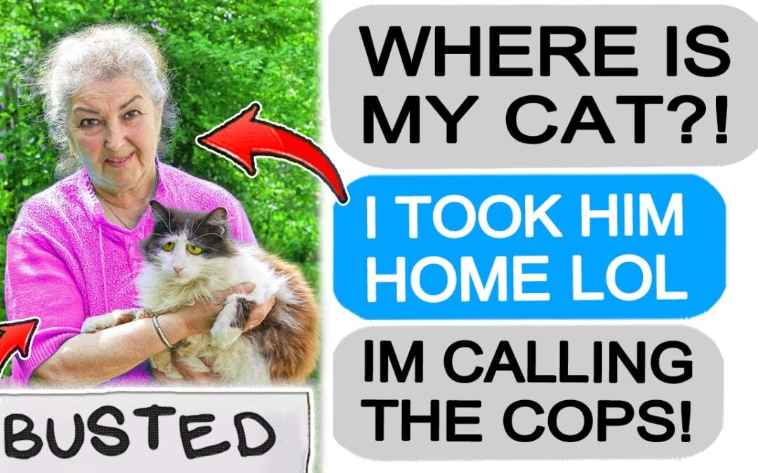Karen STEALS my Cat! Gets the COPS called on her! r/EntitledPeople
