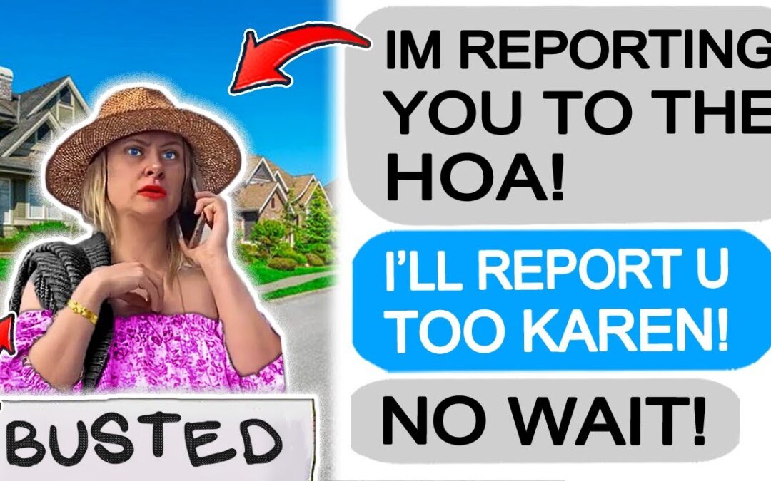 Neighbor REPORTS me to HOA! Gets TAUGHT A LESSON! r/EntitledPeople